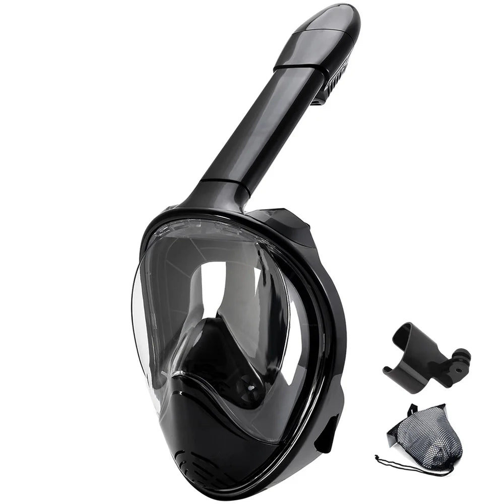 Full Face Snorkel Mask with Camera